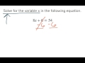 Solving Linear Equations Concepts