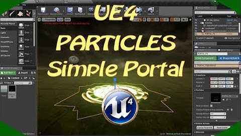 DPTV UE4 Particles Tutorial 6 (Simple Portal)