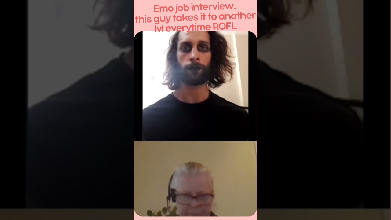 Собеседование на работу эмо в ROFL. Всё отстой, ржу не могу 