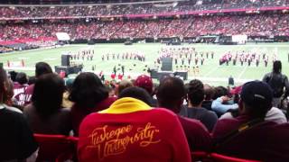 Winston-Salem State University marching band 2017 Honda Battle of the Bands performance