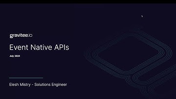 Gravitee - Event Native Use Cases