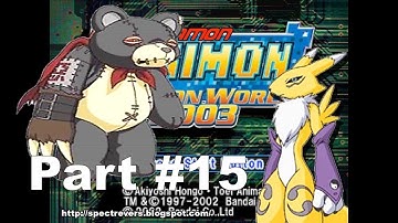🎮 Lucky Mouse at Dumdum Factory ! 😼☠🐻🏭☠ - Renamon Only Challenge Digimon World 3 (PS1) Part 15
