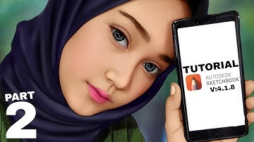 Tutorial edit Smudge autodesksketchbook versi terbaru PART 2 last