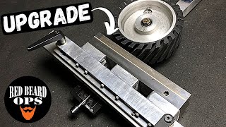 2x72 Surface Grinding Attachment Upgrade || Magnetic Chuck - Knife Making Surface Grinder