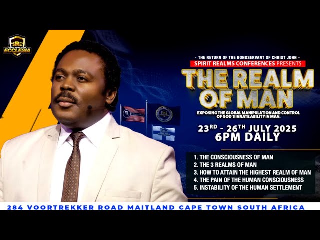 Praise & Worship || The Realm Of Man Conference | Day 3 with Bondservant of  Christ John