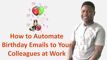 How to Automate Birthday Emails With MS Power Automate