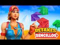 LOS MEJORES *RETAKES* SENCILLOS PARA PRINCIPIANTES EN FORTNITE (RETOMA LA ALTURA FACIL)