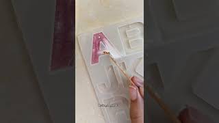 Resin keychain..#resin #resinart #diykeychain #keychain #resincrafts #craft #diy #tutorial #shorts