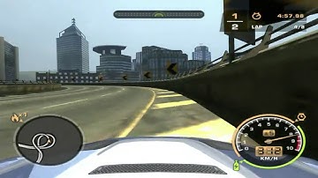 NFS MW City Perimeter on Keyboard 2nd lap 1:25.02 (No Timebug) by Edge