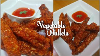Veg Bullets | Restaurant Style| Chinese Recipe| Snacks| The VAST Kitchen| BY SAKSHI SACHDEVA