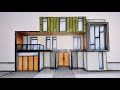 #036 - Drawing a House in One-Point Perspective