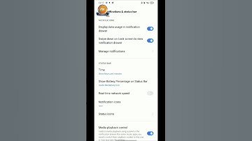 How to enable internet speed metre on notification bar in poco, resmi  and Total  mobile