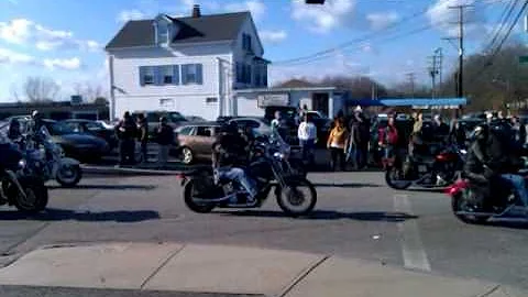 Hells angels funeral run,