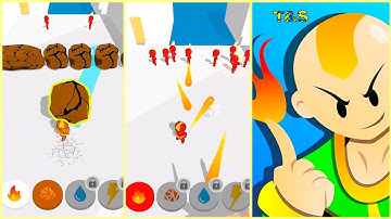 Elements Master Hit Shoot, New Android Games Gameplay 2023 Walkthrough ios Simulato‪r Trailer