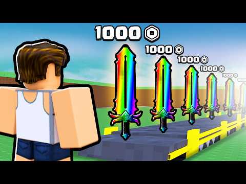 Thumbnail for I Spent HOURS Upgrading The Perfect Sword