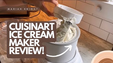 Viral Cuisinart 1.5 Quart Ice Cream Maker - does it actually work?! Quick demo!