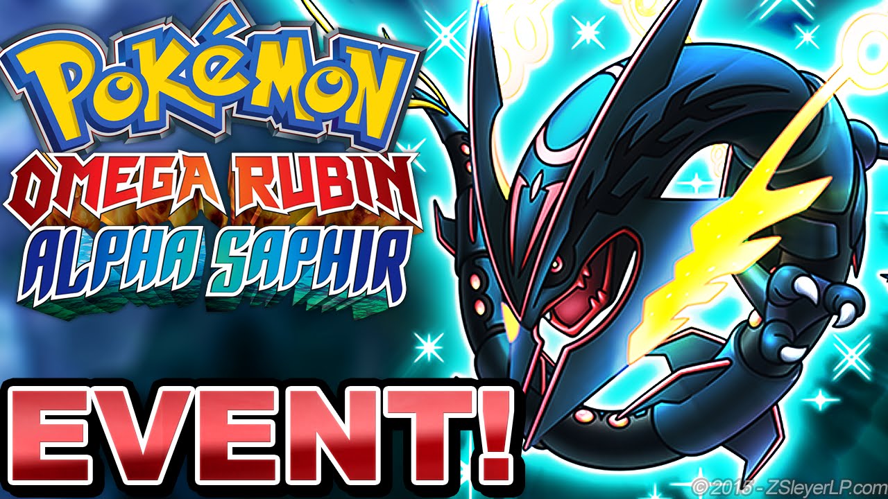 Pokemon Omega Ruby Alpha Sapphire: Shiny Mega Rayquaza & Dragon Ascent -  Mootypwns 