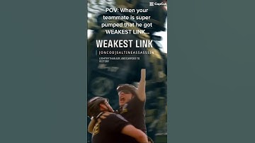 When your teammate is super pumped he got WEAKEST LINK in WARZONE win #callofduty #mw3 #cod #warzone