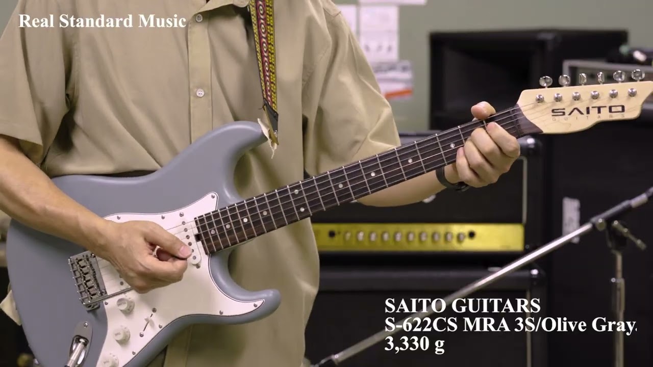 SAITO GUITARS S-622CST MMA 2S/Mustard.【リアルスタンダードWEB】