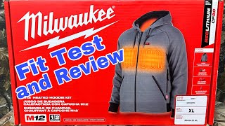 Milwaukee M12 Heat Hoodie Fit Test and Review
