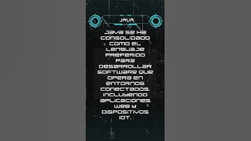 Java: El lenguaje clave para aplicaciones en red y dispositivos IoT