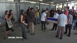 Father Speaks At Funeral Held In Israel For Shani Louk, German-Israeli Hostage Killed By Hamas