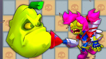 PVZ 3 - Plants vs  Zombies 3 Devour Tower Floor 9 -10 Gameplay Walkthrough Part 4