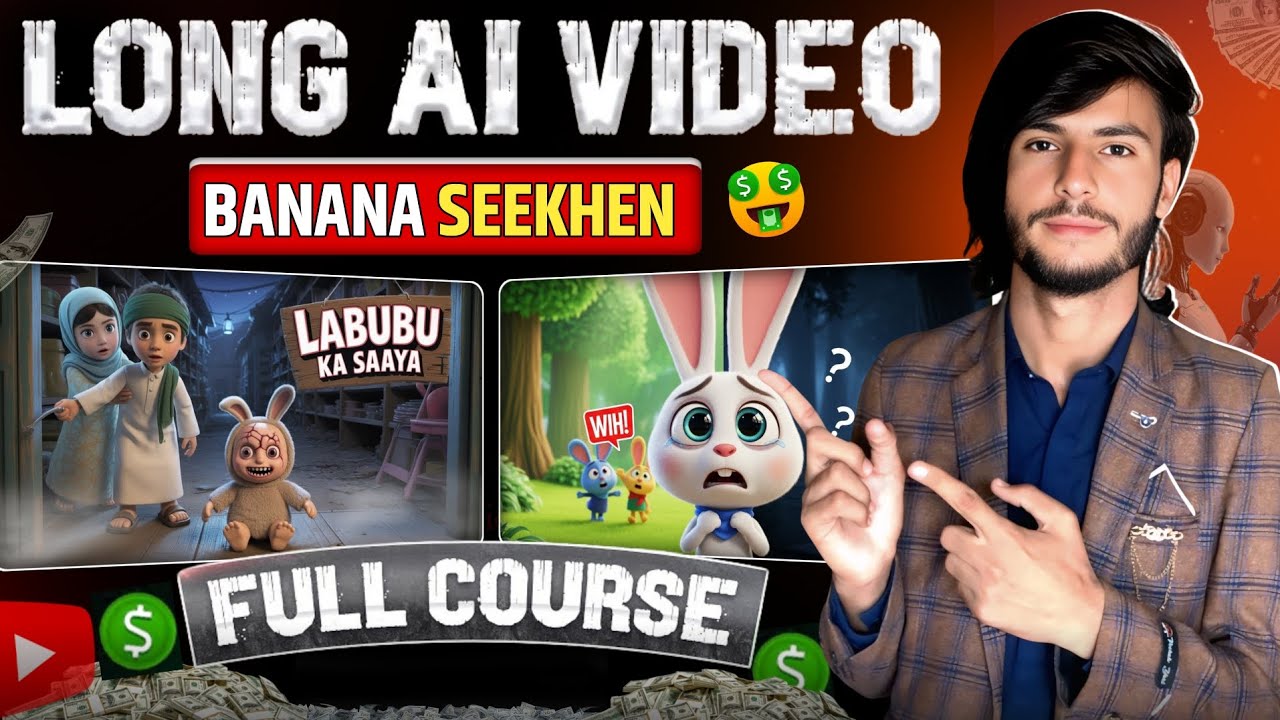Long AI Video Kaise Banaye (Full Course 2025)✅ Ai video kaise banaye | Ai se video kaise banaye