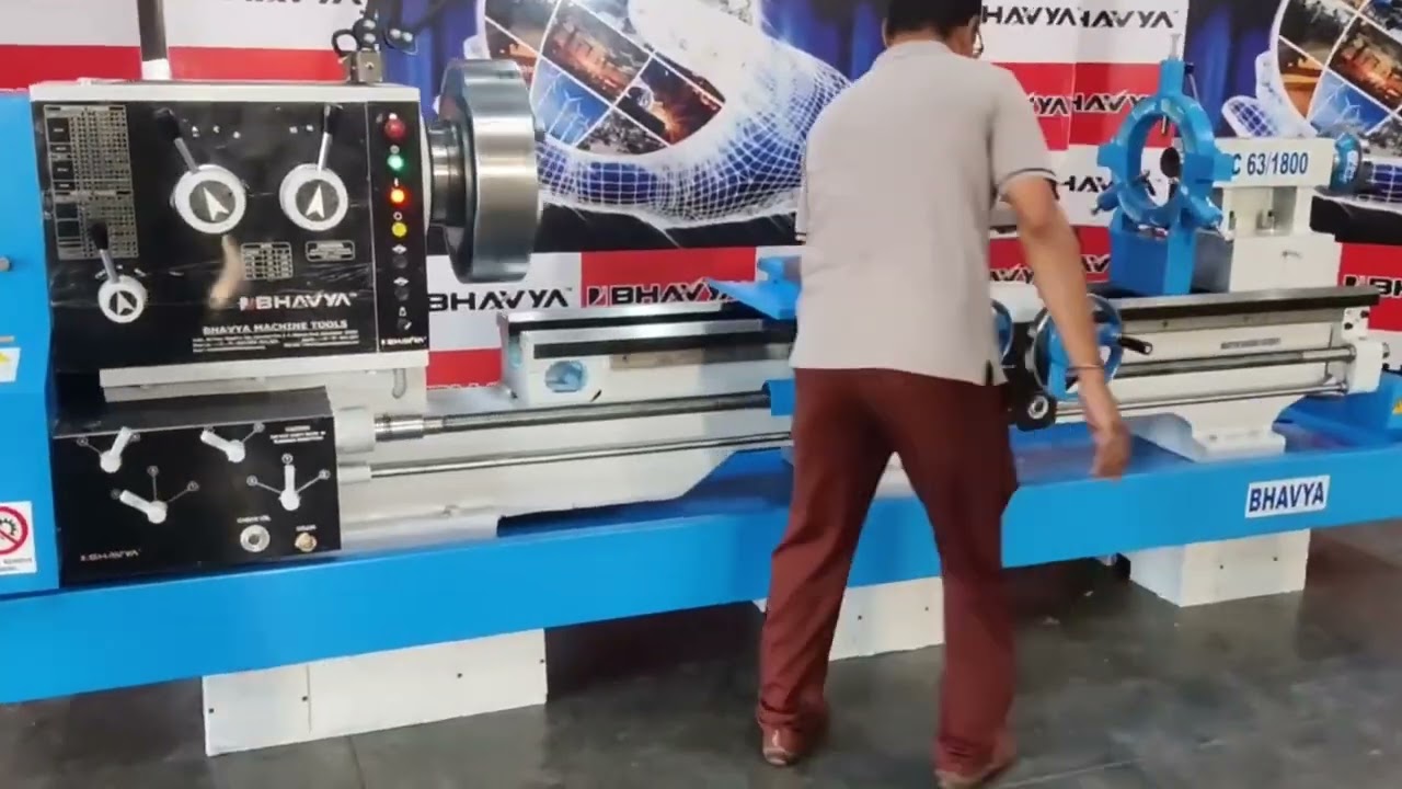 EC Series - All Geared Heavy Duty Lathe Machine