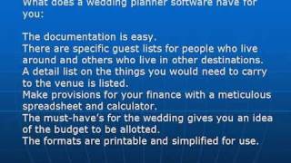 Get A Wedding Planner Software And Stay Organized screenshot 4