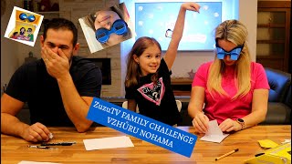 ZuzuTV FAMILY CHALLENGE - VZHŮRU NOHAMA 😆