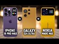 IPhone 15 Pro Max Vs Samsung Galaxy S24 Ultra Vs Nokia Magic Max