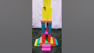 Eiffel tower with JENGA GAME PART 1