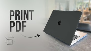 How to Print PDF from Macbook (tutorial)