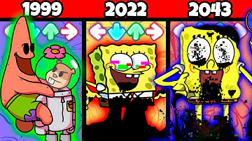 FNF Character Test | Playground vs Gameplay | PIBBY Sponge Bob Evolution