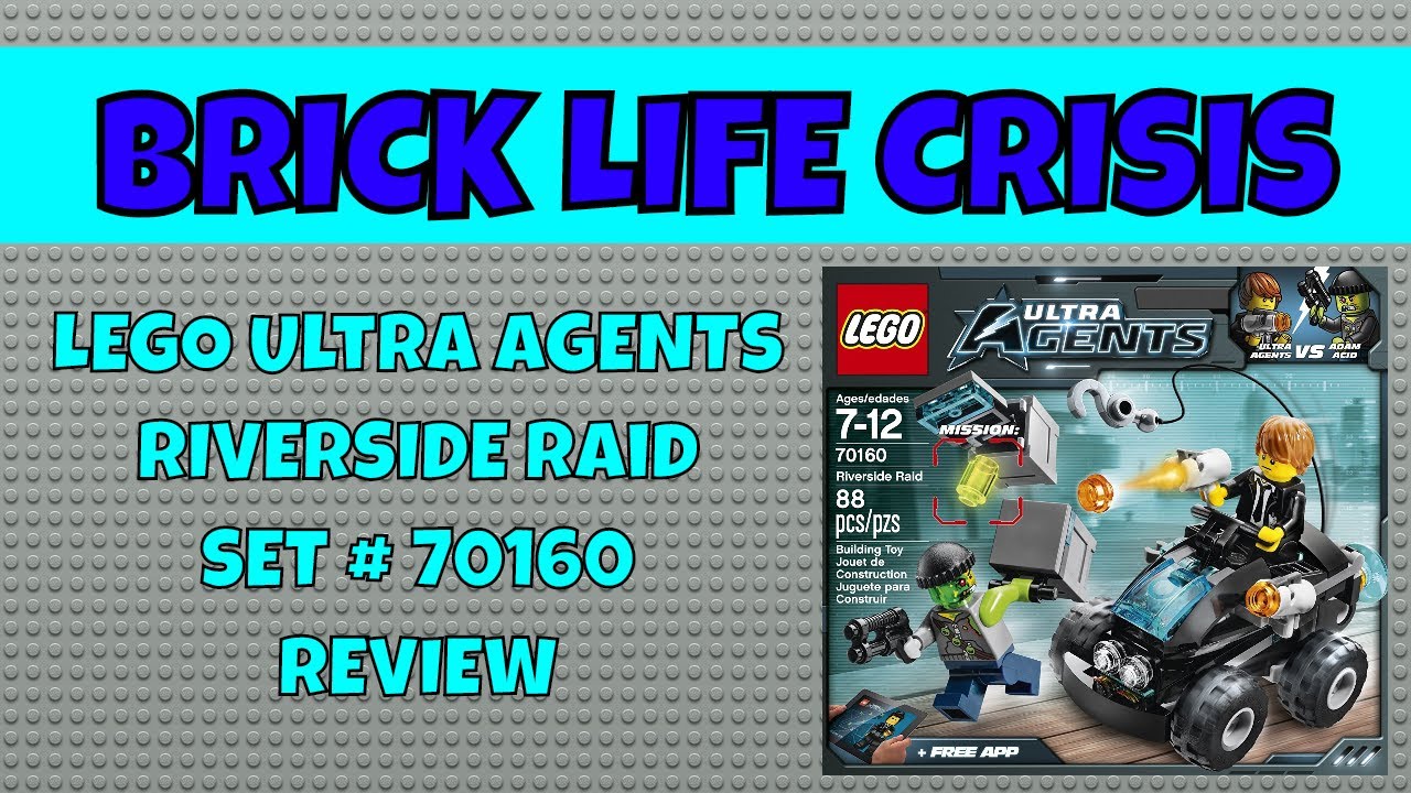 Lego Ultra Agents Riverside Raid (70160) - YouTube