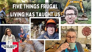 Five Things Frugal Living has Taught Us. #MWMC #frugalliving #lessons #costoflivingcrisis