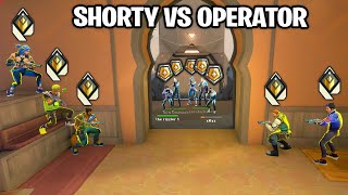 5 Radiant Shorty's VS 5 Gold Operators!  (INSANE RESULTS)