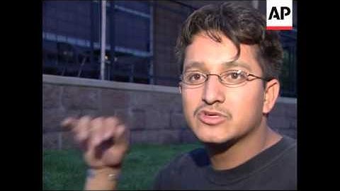 AP footage from scene of bridge collapse that has killed at least seven