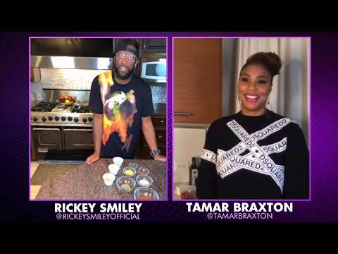 Rickey Smiley Vs. Tamar Braxton: Quarantine Cook-Off