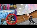 HIDE AND SEEK IN SUPER TRAMPOLINE PARK