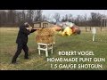 Robert Vogel Home-Made Punt Gun / 1.5 Gauge Shotgun