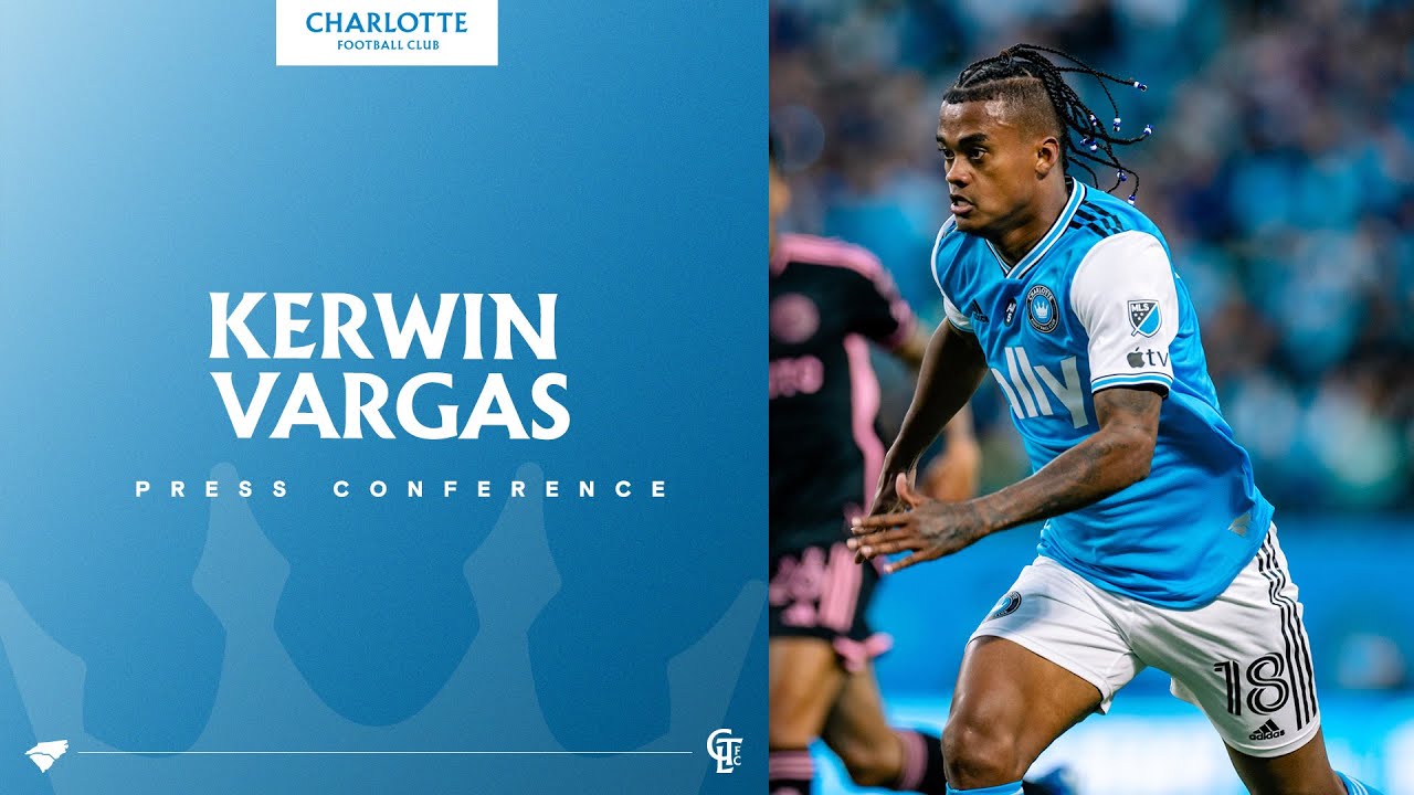 Kerwin Vargas Press Conference  Charlotte FC vs Inter Miami CF 