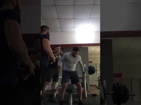 bench press 140 kg 2020 10 11 წოლჟიმი 140 კილოგრამი