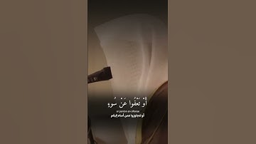 ﴿ إِن تُبْدُوا خَيْرًا أَوْ تُخْفُوهُ..ماتيسر من سورة النساء | ناصر القطامي