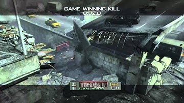 Modern Warfare 3 - Lucky Game Winning Throwing Knife