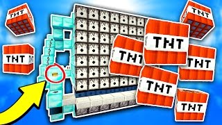 EXPLODING TNT CANNON MINECRAFT TROLL!