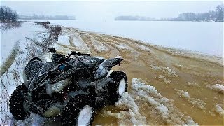 new sunf atv tires on the arctic cat 450xc