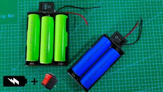 How To Connect An Spst Switch With A 2 X 18650 Battery Holder Diy Tutorial