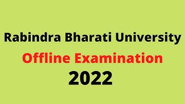 rabindra bharati university rbu even semester online examination 2022